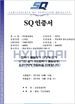 SQ 인증